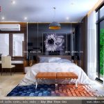 Thiết kế phòng ngủ theo phong cách hiện đại sh nod 0145