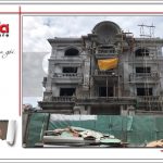 1 Ảnh thực tế thiết kế kiến trúc mặt tiền biệt thự pháp tại sài gòn