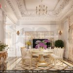 Bộ bàn ăn sang trọng và đẳng cấp sh btp 0081