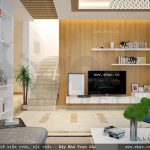 Kệ tivi phòng khách đơn giản sh btd 0041