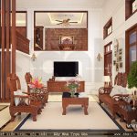 Khong gian phòng khách rộng rãi sh btp 0082