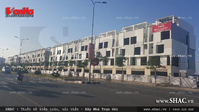Khu dự án waterfront city Hải Phòng đang thi công