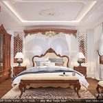 Phòng ngủ phong cách pháp cho em gái sh nop 0101