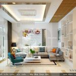 Phòng khách trẻ trung và nắng sh btd 0041