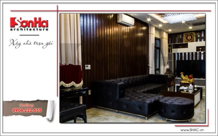 Mẫu biệt thự 3 tầng phong cách kiến trúc hiện đại – SH BTD 0042 6