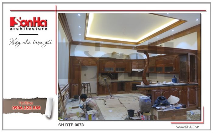 Biệt thự 3 tầng phong cách châu Âu sang trọng – SH BTP 0078 5