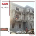 6 Ảnh thực tế thi công công trình biệt thự Pháp sh btp 0078