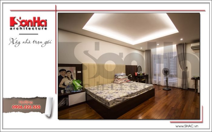 Mẫu biệt thự 3 tầng phong cách kiến trúc hiện đại – SH BTD 0042 7