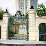 Cổng trước của biệt thự sh btp 0083