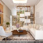 Không gian phòng khách hiện đại đẹp sh nod 0147