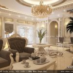 Khu sảnh tầng 1 sang trọng sh btp 0084