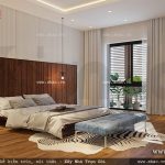 Mẫu phòng ngủ hiện đại đẹp cho gia chủ sh btd 0042