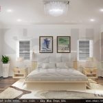 Phòng ngủ đơn giản với ô cửa thoáng sh nod 0147