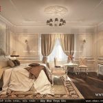 Phòng ngủ kiểu pháp sang trọng và đẳng cấp sh btp 0083