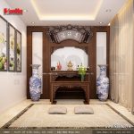 Phòng thờ mang phong cách truyền thống sh btd 0042
