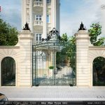 Thiết kế cổng biệt thự đẹp sh btp 0083