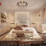 Thiết kế phòng ngủ mang phong cách pháp sh btp 0083