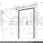 Bản vẽ mặt bằng tầng tum sh nop 0108