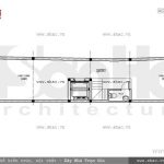Bản vẽ mặt bằng công năng tầng 1 nhà ống sh nod 0152