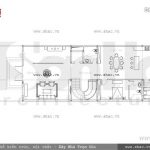 Bản vẽ mặt bằng công năng t1 sh nop 0106
