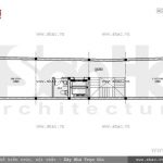 Bản vẽ mặt bằng công năng tầng 2 nhà ống sh nod 0152