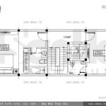 Bản vẽ mặt bằng tầng 3 sh nod 0149