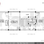 Bản vẽ mặt bằng tầng 4 sh nod 0149