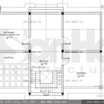 Bản vẽ mặt bằng công năng tầng mái biệt thự pháp sh btp 0087