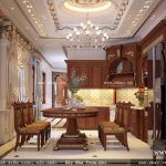 Nhà ống hai mặt tiền kiểu Pháp cổ điển sang trọng - SH NOP 0107 9