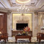 Không gian phòng khách sang trọng sh nop 0107
