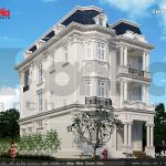 Kiến trúc pháp sang trọng và đẳng cấp của biệt thự sh btp 0085
