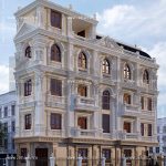 Mặt bên của ngôi nhà ống mang nhiều hoa văn đẹp sh nop 0107