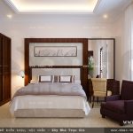 Mẫu phòng ngủ đơn giản thoáng đãng sh btp 0091