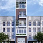 Nhà ống cao tầng hiện đại sh nod 0152