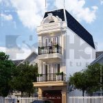 Nhà ống kiểu pháp 3 tầng 1 tum