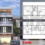 Nhà ống mặt tiền 6m và bản vẽ sh nod 0153