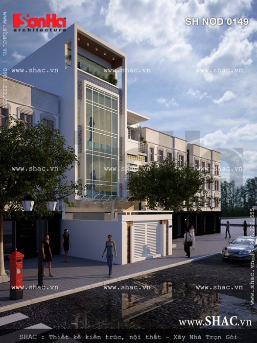 Nhà phố hiện đại 4 tầng sh nod 0149