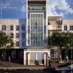 Nhà phố mặt tiền 5m 4 tầng hiện đại sh nod 0149