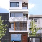 Nhà phố mặt tiền 6m đẹp sh nod 0151