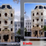 PA thiết kế nhà phố bán biệt thự kiểu pháp sh nop 0106