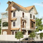 thiết kế biệt thự tân cổ điển đẹp sh btp 0091