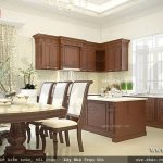 Tủ bếp gỗ đẹp sh btp 0085