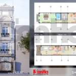 Phối cảnh thiết kế nhà phố kiến trúc cổ điển Pháp tại Hải Phòng sh nop 0115