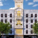 Phối cảnh nhà ống kiến trúc Pháp sang trọng sh nop 0110