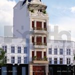 Thiết kế nhà ống kiến trúc cổ điển Pháp sh nop 0112