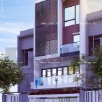 Thiết kế nhà phố hiện đại đẹp tại Hải Phòng sh nod 0157