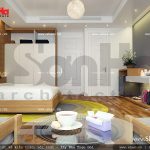 Mẫu thiết kế phòng ngủ 1 view2 khách sạn mini cổ điển đẹp sh ks 0027