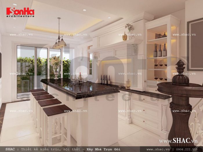 Thiết kế nội thất phòng giải trí mang phong cách cổ điển sh nop 0110