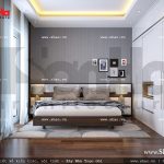 Mẫu thiết kế nội thất phòng ngủ 3 hiện đại sang trọng sh nod 0157