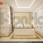 Mẫu thiết kế phòng ngủ tông màu sáng sh btp 0092